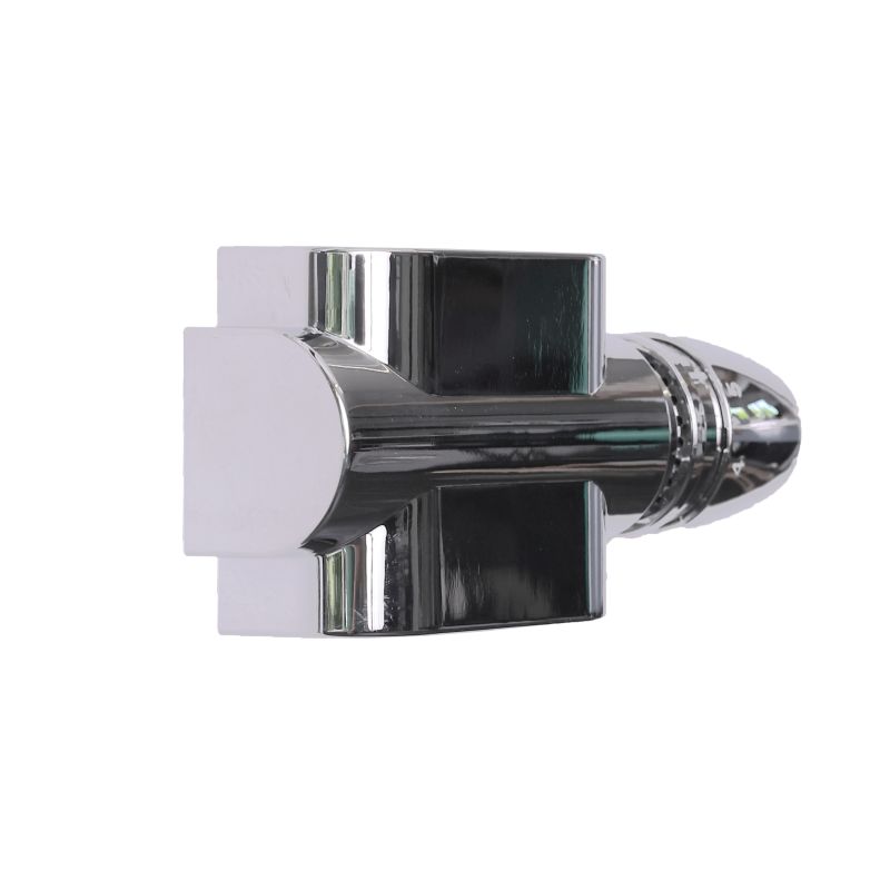 Herz Design Anschlussgarnitur für Ventilheizkörper - Durchgangsform, chrom  - Ventilanschluss  1